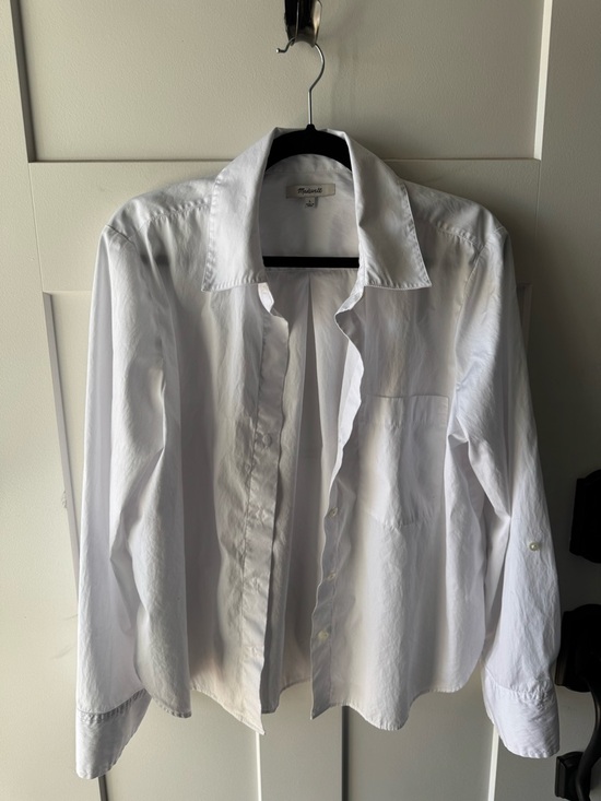 Madewell Tops - Madewell White long sleeve shirt
